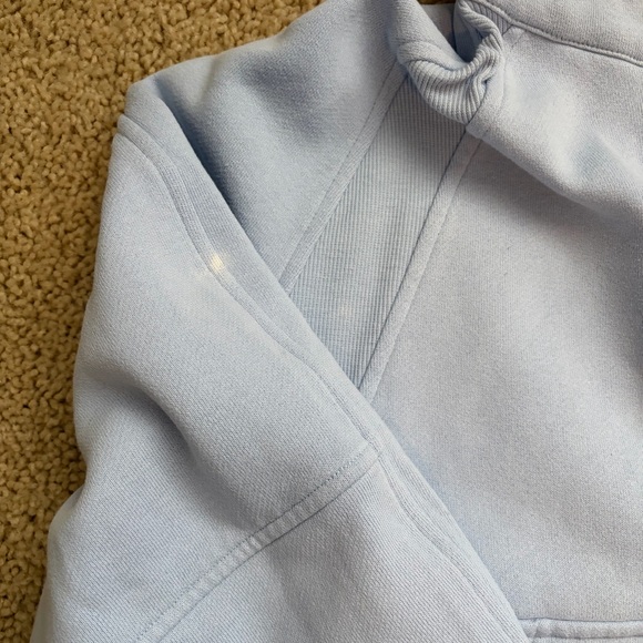 Lululemon Athletica Light Blue Zip-Up Hoodie - Picture 2 of 3